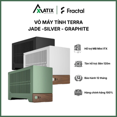 Vỏ Case Máy Tính Fractal Design Terra (Jade -Silver - Graphite) | Chính hãng