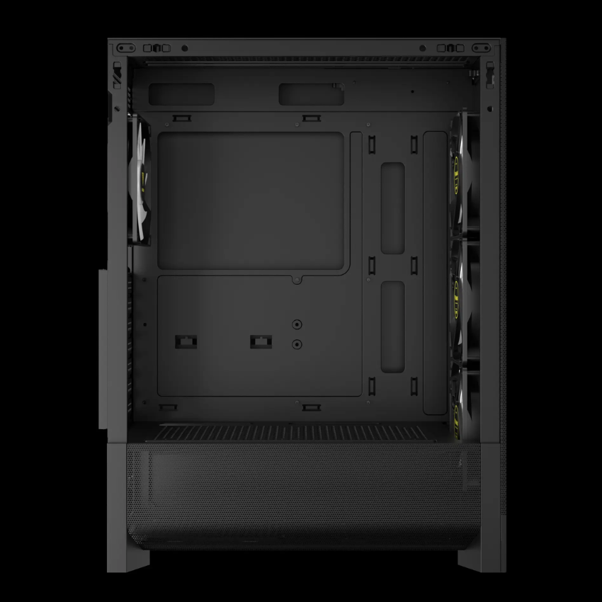 Vỏ Case Máy Tính GAMDIAS AURA GC15 ARGB Black | Mid Tower | Kính Cường Lực | 4 Fan ARGB
