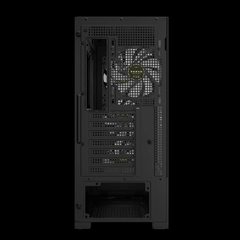 Vỏ Case Máy Tính GAMDIAS AURA GC15 ARGB Black | Mid Tower | Kính Cường Lực | 4 Fan ARGB