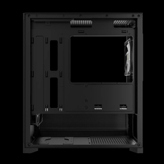 Vỏ case máy tính GAMDIAS AURA GC15M ARGB Black | Case Micro-ATX Kính Cường Lực, Sẵn 3 Fan ARGB, Hỗ Trợ VGA 300mm