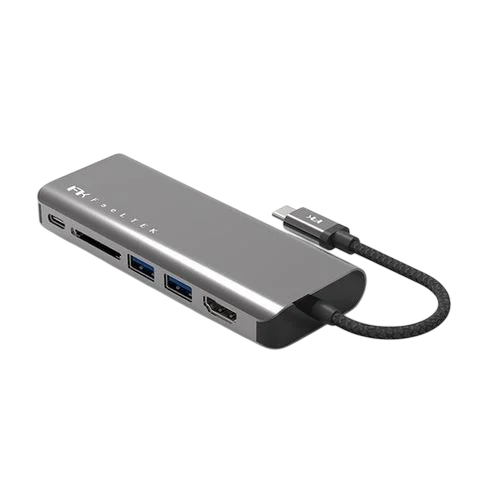Hub Type-C Chia Cổng 6 Trong 1 FeelTek (Portable 6 in 1)