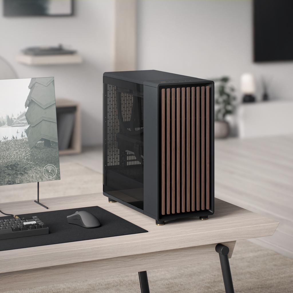 Vỏ máy tính case PC FRACTAL DESIGN North | Sẵn 2 fan cho ATX mATX Mini-ITX - Bảo Hành 12 tháng