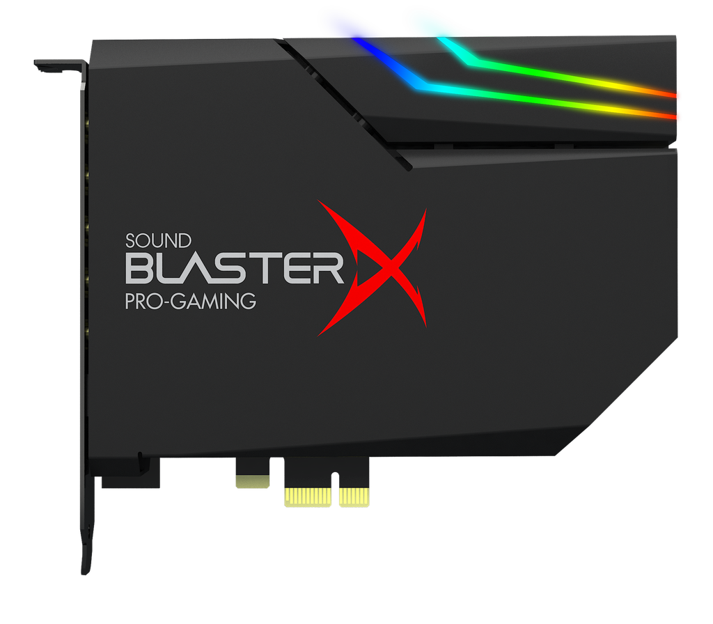 Card âm thanh trong Creative | Sound BlasterX AE-5 Plus RGB black