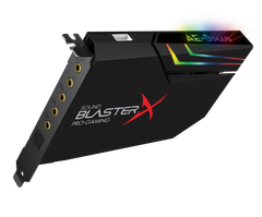 Card âm thanh trong Creative | Sound BlasterX AE-5 Plus RGB black