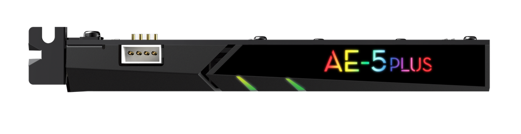 Card âm thanh trong Creative | Sound BlasterX AE-5 Plus RGB black