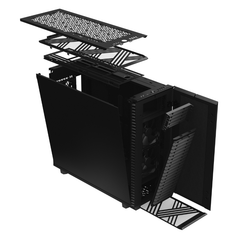 Vỏ máy tính Fractal Design Define 7 XL Black Solid | Đỉnh cao của sự linh hoạt và yên tĩnh