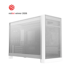 Vỏ Case Máy Tính Montech TEN Black - White | Thiết Kế Module 3 chế độ, Hỗ Trợ VGA dựng và radiator 360mm