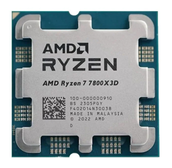 CPU AMD Ryzen 7 7800X3D (4.2GHz Up to 5.0GHz | 8 Nhân | 16 Luồng | 104MB Cache ) (Tray New )