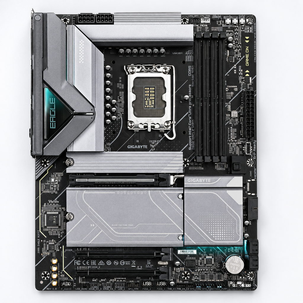 Bo Mạch Chủ Gigabyte Z890 EAGLE WIFI7 DDR5 - Hiệu Năng Vượt Trội Cho Thế Hệ CPU Intel Mới