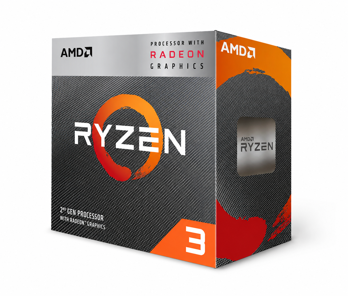 Bộ Vi Xử Lý AMD Ryzen 3 3200G (4 Nhân 4 Luồng, Turbo 4.0GHz, Radeon Vega 8 Graphics, Socket AM4)