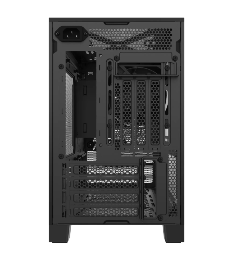 Vỏ Case Máy Tính Montech TEN Black - White | Thiết Kế Module 3 chế độ, Hỗ Trợ VGA dựng và radiator 360mm