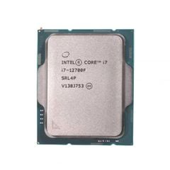 CPU Intel Core i7-12700F (Up to 4.8Ghz | 12 nhân 20 luồng | 25MB Cache | Socket Intel LGA 1700) (Tray New)