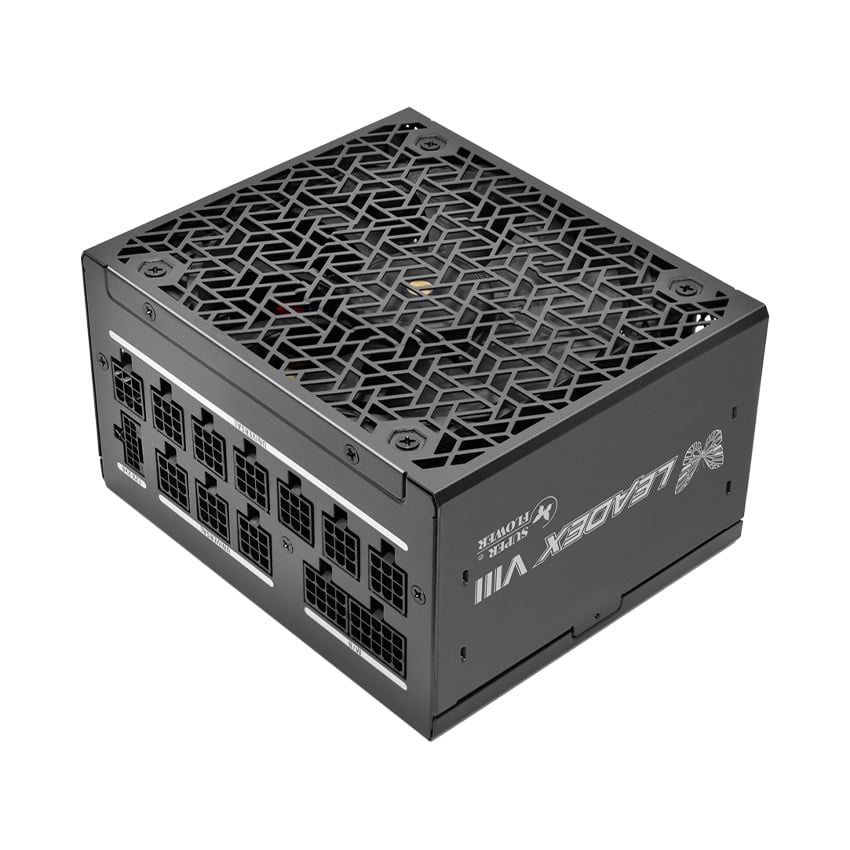 Nguồn Máy Tính PSU Super Flower Leadex VIII Platinum Pro 1000W - 1200W ATX 3.1 Black - White