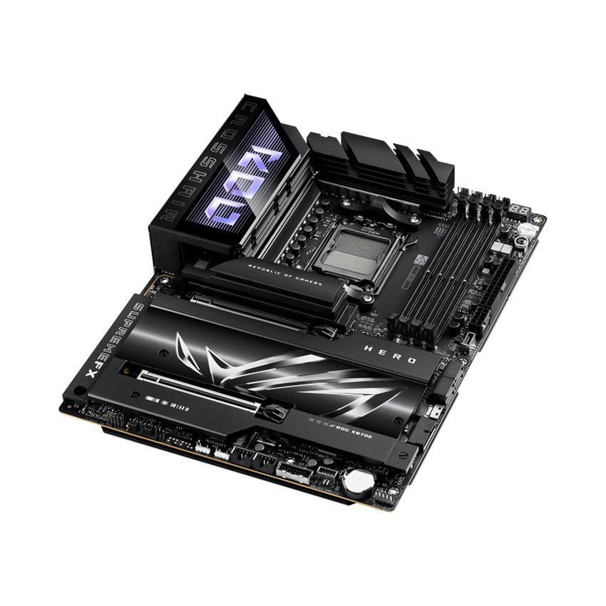 Mainboard ASUS ROG CROSSHAIR X870E HERO ( AMD X870E, Socket AMD AM5, ATX, 4 Khe RAM DDR5)
