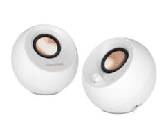 Loa máy tính CREATIVE Speake Pebble PRO USB-C 2.0 | Công nghệ Clear Dialog BassFlex - Bảo Hành 1 Năm