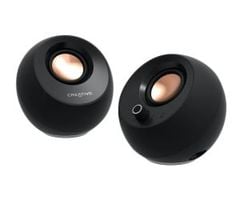 Loa máy tính CREATIVE Speake Pebble PRO USB-C 2.0 | Công nghệ Clear Dialog BassFlex - Bảo Hành 1 Năm