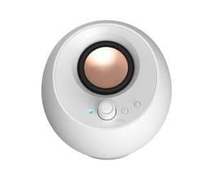 Loa máy tính CREATIVE Speake Pebble PRO USB-C 2.0 | Công nghệ Clear Dialog BassFlex - Bảo Hành 1 Năm
