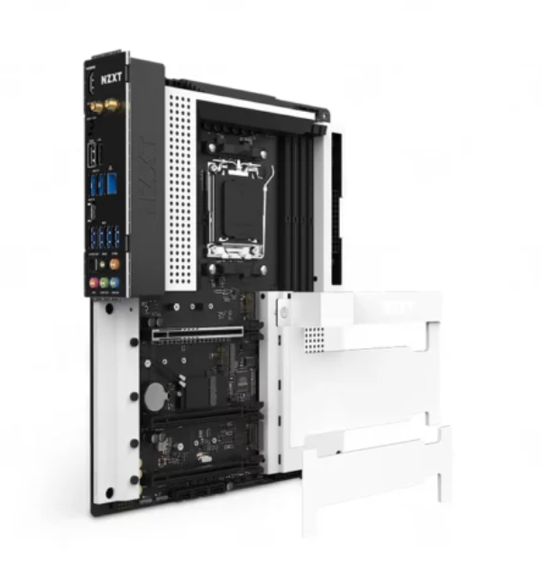 Mainboard NZXT N7 B650E Black/White (AMD B650, AM5, ATX, 4 khe RAM DDR5)