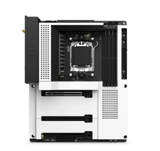 Mainboard NZXT N7 B650E Black/White (AMD B650, AM5, ATX, 4 khe RAM DDR5)