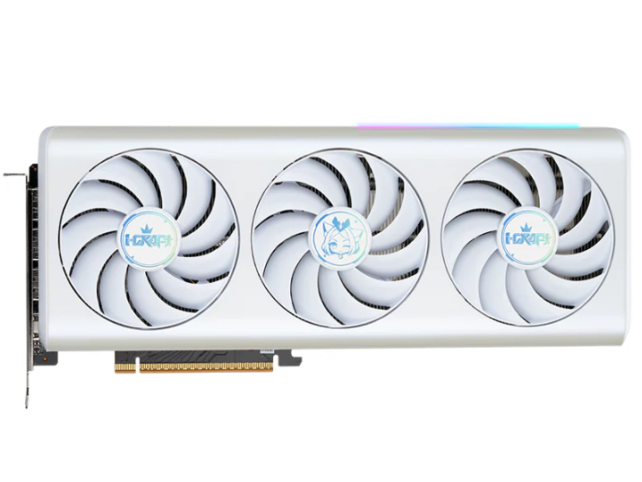 Card màn hình đồ hoạ MAXSUN RTX5060Ti iCraft OC16G AIGA (3 fan, trắng)