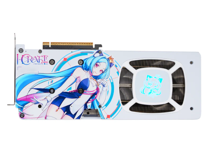 Card màn hình đồ hoạ MAXSUN RTX5060Ti iCraft OC16G AIGA (3 fan, trắng)