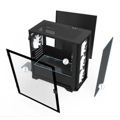 Vỏ máy tính case PC MONTECH Air 100 ARGB | Micro ATX | Sẵn 4 fan - Bảo Hành 12 tháng