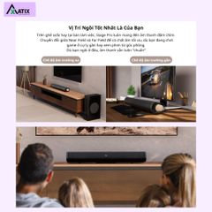 [CHÍNH HÃNG] Loa CREATIVE Soundbar Stage Pro | Công suất 160W Peak | Hệ thống 2.1 với Subwoofer - Bảo Hành 12 tháng
