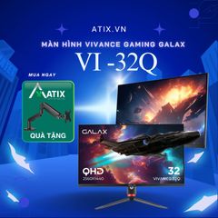 [CHÍNH HÃNG] Màn hình máy tính PC 32 inch 2K IPS 165Hz 1ms G-Sync HDR10 GAMING GALAX 32Q - Bảo Hành 36 tháng