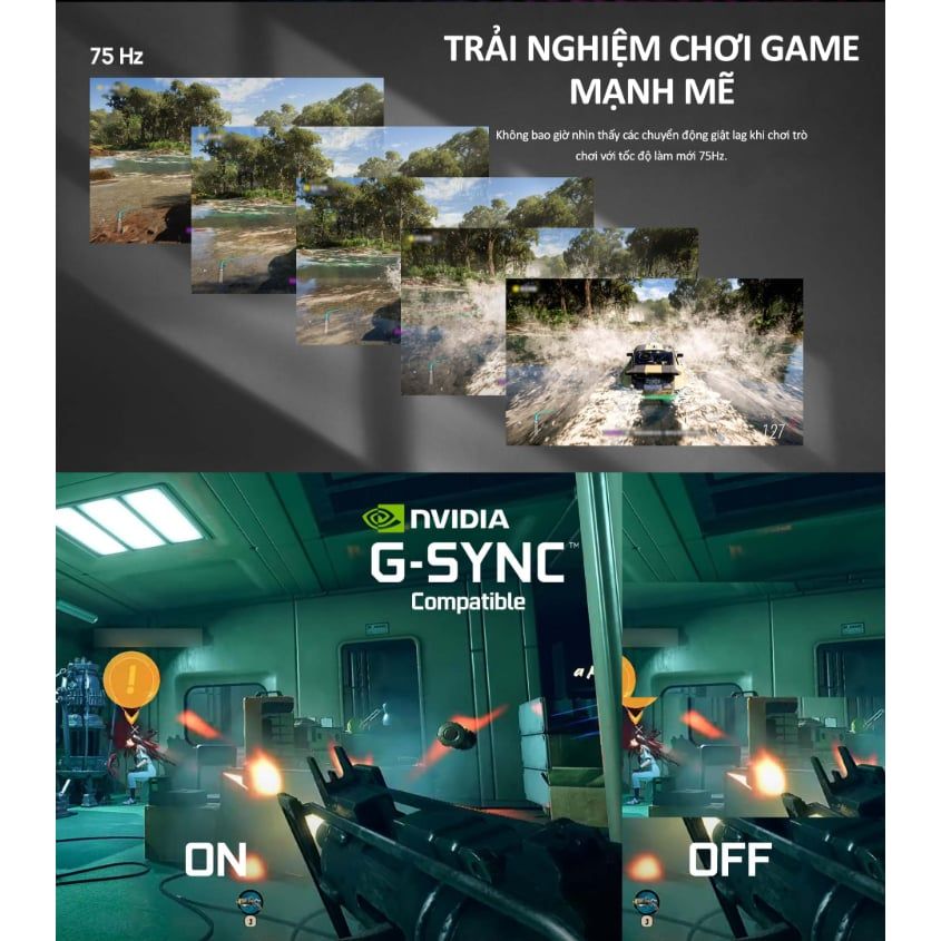 [Giá Sỉ] Màn hình máy tính PC PRISMA-02 27 inch VA 8ms 75 Hz LED G-SYNC® GAMING GALAX [BH 36 Tháng]