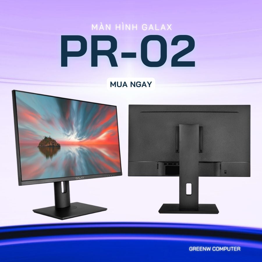[Giá Sỉ] Màn hình máy tính PC PRISMA-02 27 inch VA 8ms 75 Hz LED G-SYNC® GAMING GALAX [BH 36 Tháng]