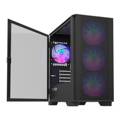 Vỏ máy tính case PC MONTECH Air 100 ARGB | Micro ATX | Sẵn 4 fan - Bảo Hành 12 tháng