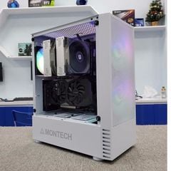 Vỏ case máy tính PC MONTECH X2 MESH | Mặt luới siêu mát | Sẵn 3 Fan RGB - Bảo Hành 1 năm