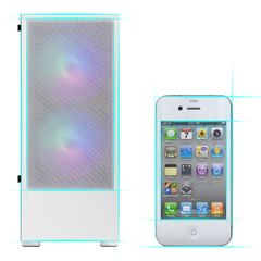 Vỏ case máy tính PC MONTECH X2 MESH | Mặt luới siêu mát | Sẵn 3 Fan RGB - Bảo Hành 1 năm