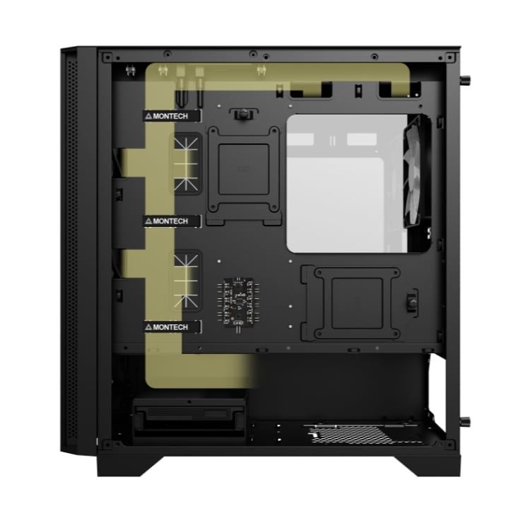 [CHÍNH HÃNG] Vỏ máy tính case PC MONTECH Air 100 Lite | Micro ATX | Sẵn 2 fan | Máy văn phòng - Bảo Hành 12 Tháng