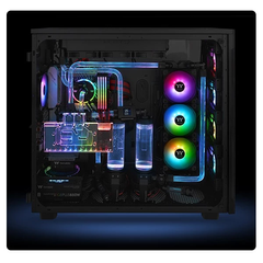 Tản nhiệt ram RGB Pacific R1 Plus DDR4 Điều khiển bằng phần mềm Thermaltake [BH 1 năm]