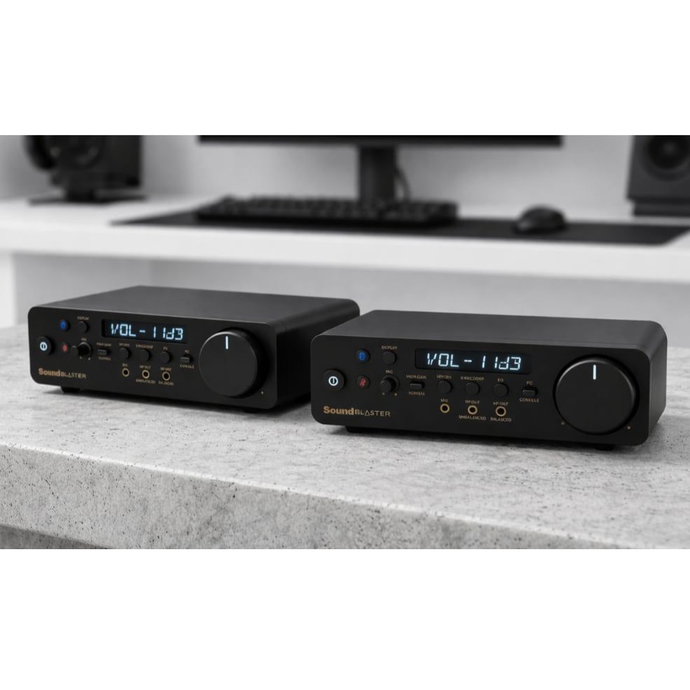 Card âm thanh ngoài CREATIVE Labs Sound Blaster X-5 bluetooth | Cổng Balanced 4.4mm - Bảo Hành 12 tháng