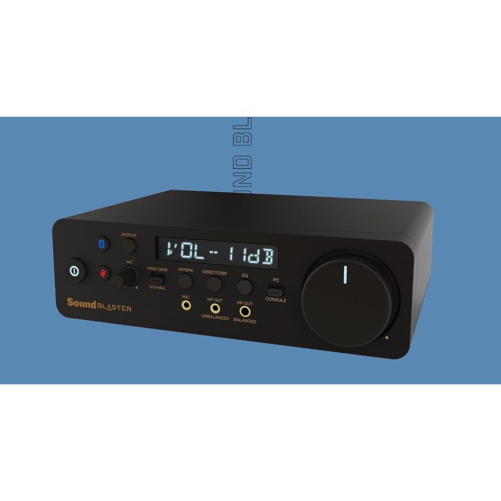 Card âm thanh ngoài CREATIVE Labs Sound Blaster X-5 bluetooth | Cổng Balanced 4.4mm - Bảo Hành 12 tháng