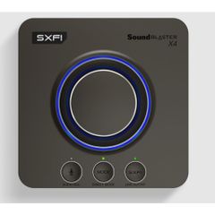 Card âm thanh lắp ngoài CREATIVE Labs Sound Blaster X4 | Âm thanh vòm 7.1 thực & ảo - Bảo Hành 12 tháng