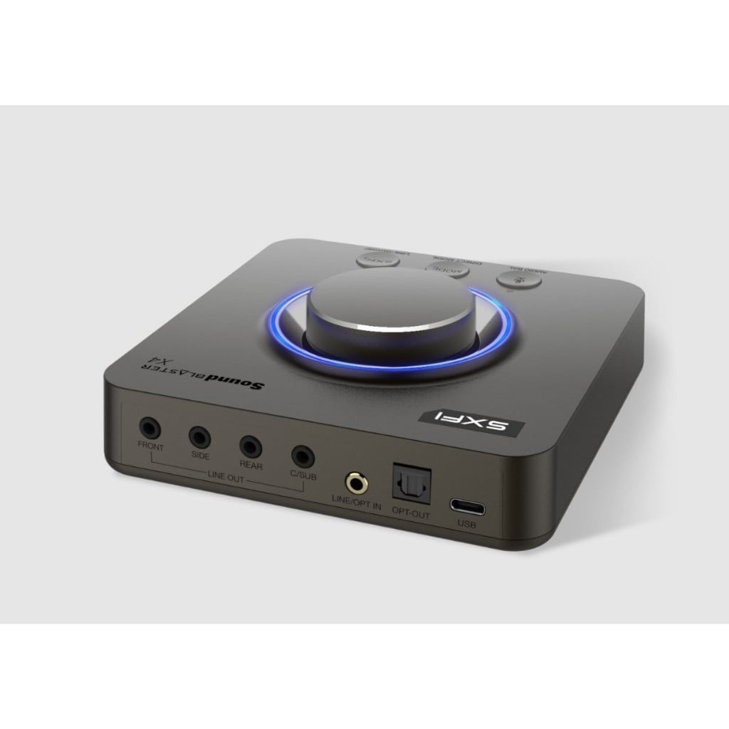Card âm thanh lắp ngoài CREATIVE Labs Sound Blaster X4 | Âm thanh vòm 7.1 thực & ảo - Bảo Hành 12 tháng