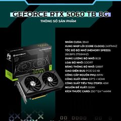 Card Màn Hình VGA MAXSUN NVIDIA RTX 5060 TRB 8GB | GDDR7 | 2 fans - Bảo Hành 3 Năm