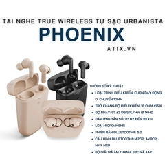 Tai nghe Bluetooth Phoenix Bluetooth Desert Rose Urbanista