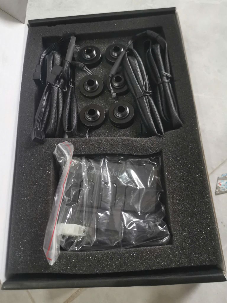 Pacific RGB Plus TT Premium Edition G1/4 PETG Tube 16mm OD 12mm ID Fitting (6-Pack Fittings)