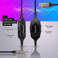 [HÀNG THANH LÝ] Tai Nghe Gaming Galax SONAR 03 giá tốt