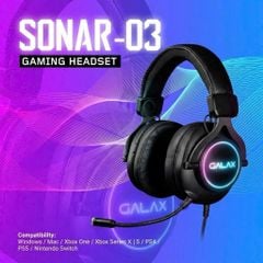 [HÀNG THANH LÝ] Tai Nghe Gaming Galax SONAR 03 giá tốt