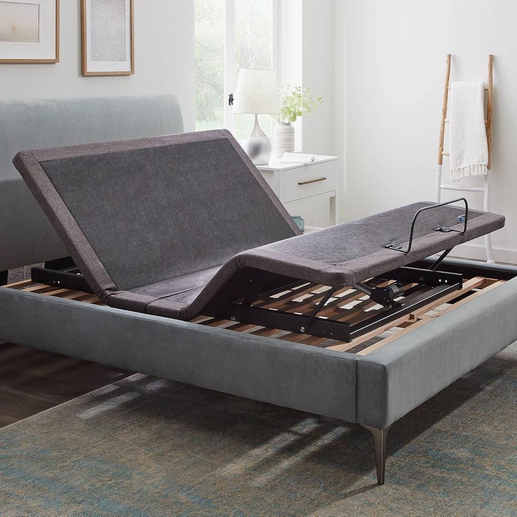 Khung Giường Nâng Hạ Thông Minh Đặt Trực Tiếp Lên Giường Cũ GSF150 SmartFurni - Lắp ráp sẵn