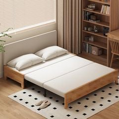 Sofa Giường SMF23 Gỗ Tự Nhiên có Hộc Đựng Đồ SmartFurni SMF23-GTN