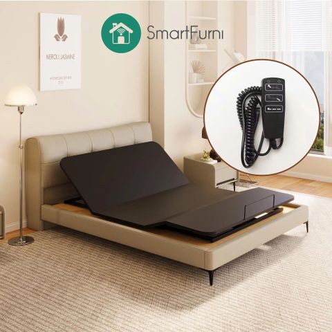 Khung Giường Nâng Hạ Thông Minh Đặt Trực Tiếp Lên Giường Cũ GSF150 SmartFurni - Lắp ráp sẵn