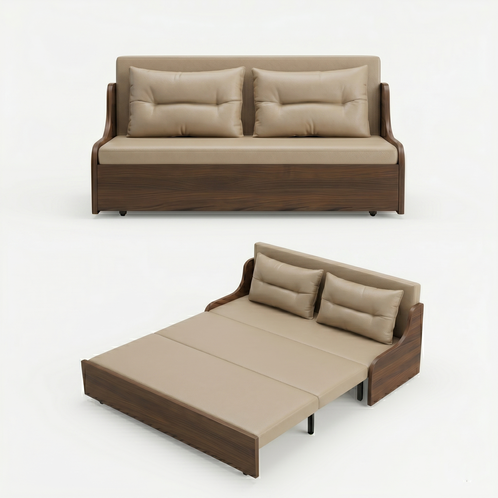 Sofa Giường Da PU SMF22  SmartFurni SMF22-PU