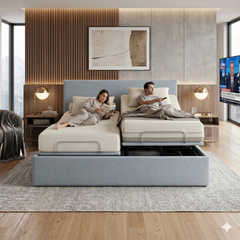Giường công thái học điều chỉnh điện SmartFurni GSF102-DOUBLE
