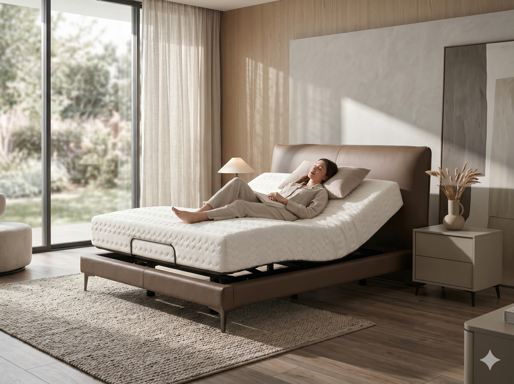 Giường công thái học SmartFurni - SMF808